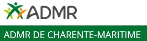 Logo de la structure ADMR Charente Maritime